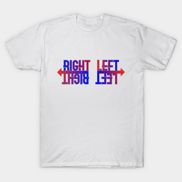 Left-right challenged T-Shirt by rand0mity